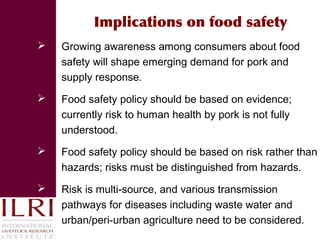 Reducing disease risks and improving food safety in smallholder pig value chains in Vietnam: What have we learned from previous work? 