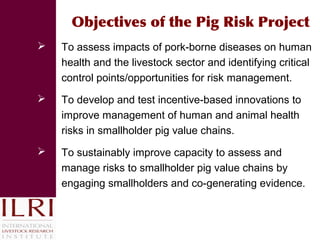 Reducing disease risks and improving food safety in smallholder pig value chains in Vietnam: What have we learned from previous work? 