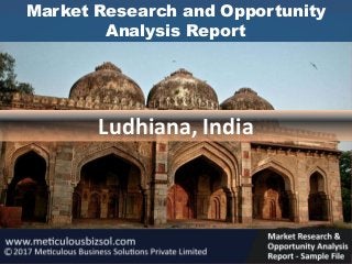 Ludhiana, India
Market Research and Opportunity
Analysis Report
 