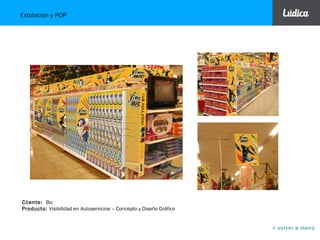 < volver a menú
Cliente: Comandato
Producto: Corrección estilística de la marca y creación de isotipo. Aplicación a nivel nacional.
Comandato
Proceso creativo conceptualAntes Ahora
 