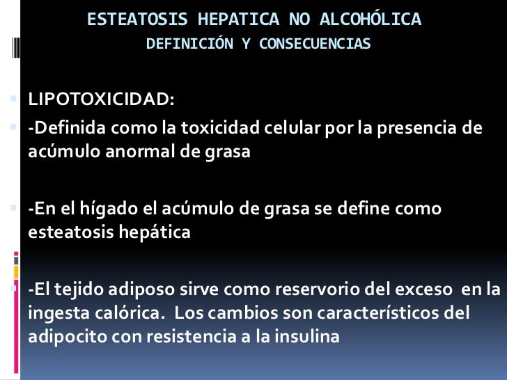 Cambios del hepatocito en el estado de resistencia a la Cambios del hepatocito en el estado de resistencia a la