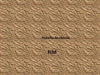 Trabalho de ciências



    FIM
 