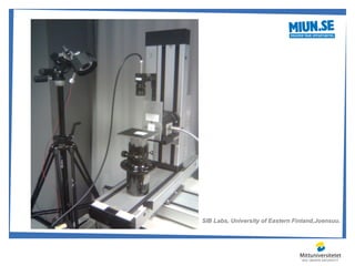 SIB Labs, University of Eastern Finland,Joensuu.
 