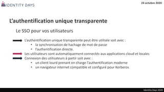 Identity Days - 2020 Démystification d’Azure AD connect et ADConnect Health Monitor
