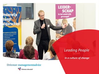 LeadingPeople 
In a culture of change  