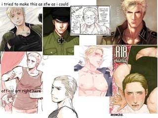 i tried to make this as sfw as i could




offical art right here




                                         wowza.
 