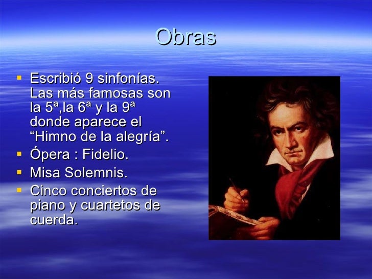 Las Obras Más Importantes De Beethoven
