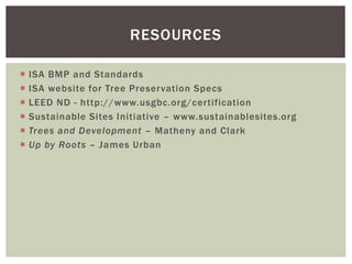 Considering Trees in Development Activities | PPTX