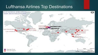 Lufthansa Airlines Top Destinations
 