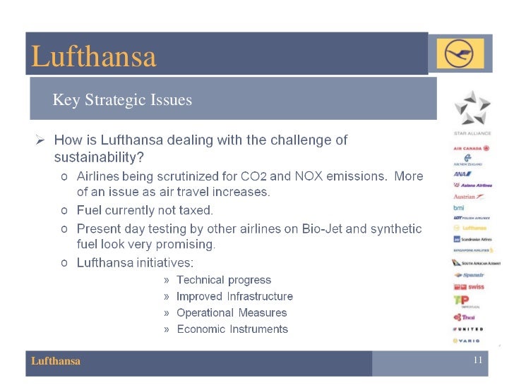 Lufthansa case study challenge