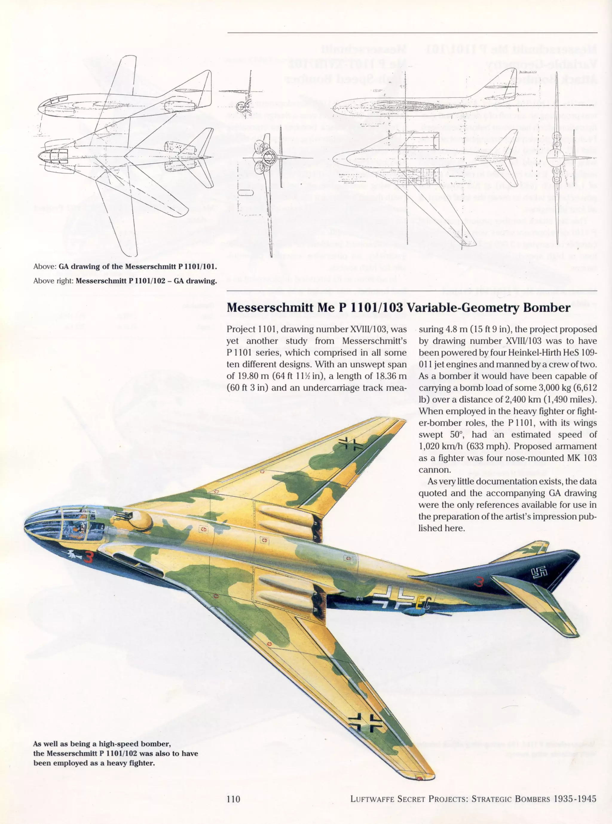Luftwaffe: secret projects strategic bombers 1935-1945