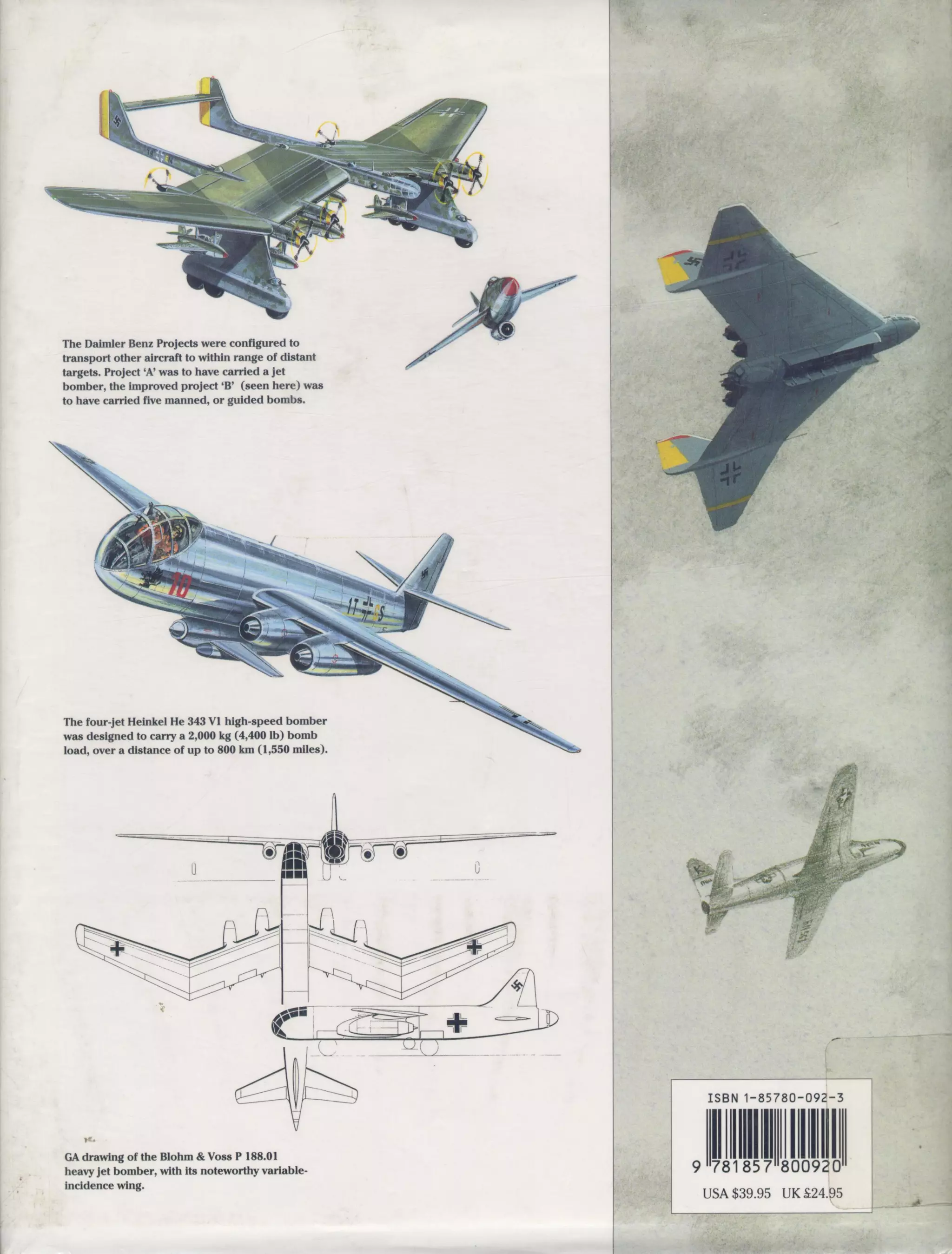Luftwaffe: secret projects strategic bombers 1935-1945