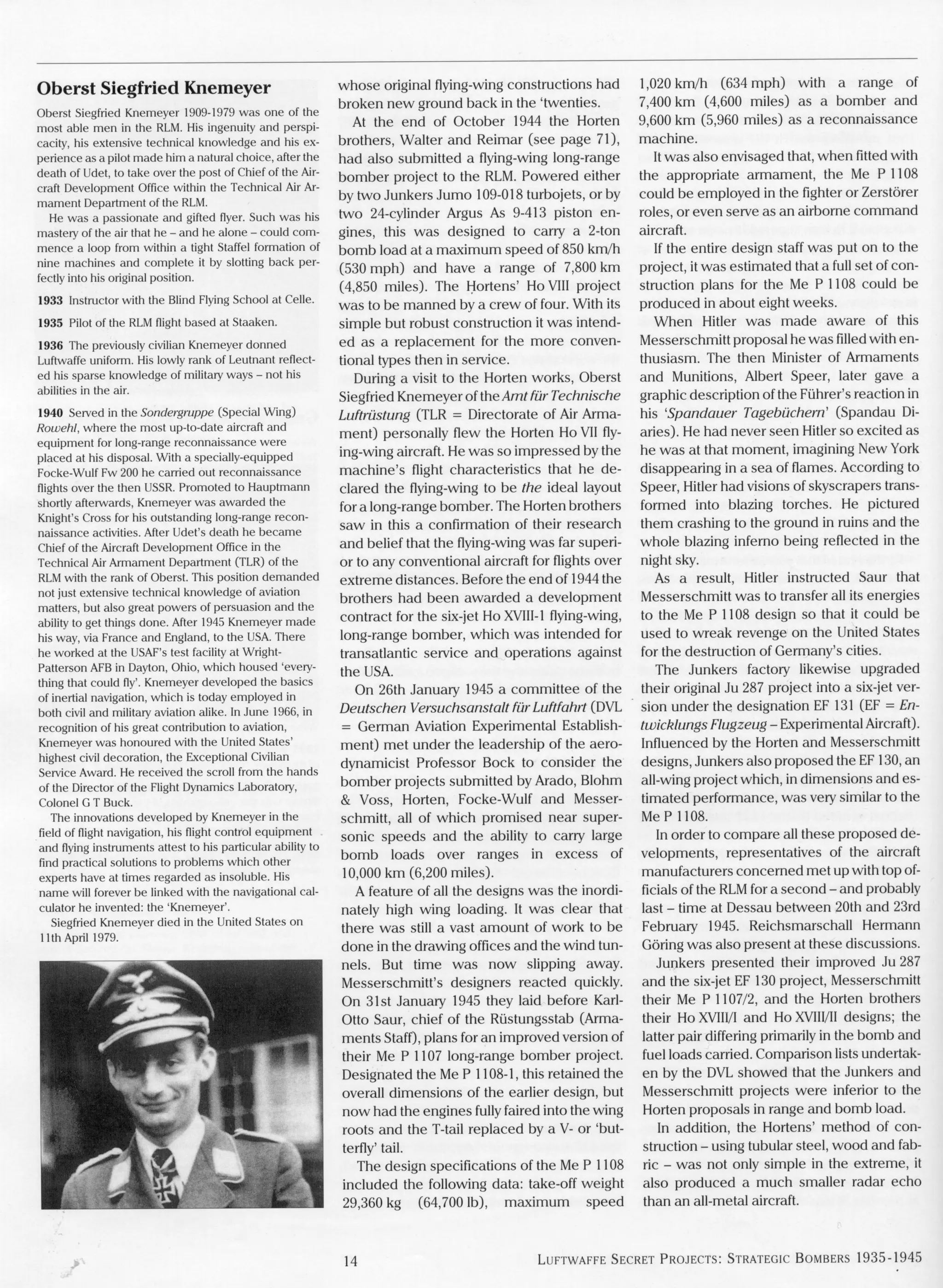 Luftwaffe: secret projects strategic bombers 1935-1945