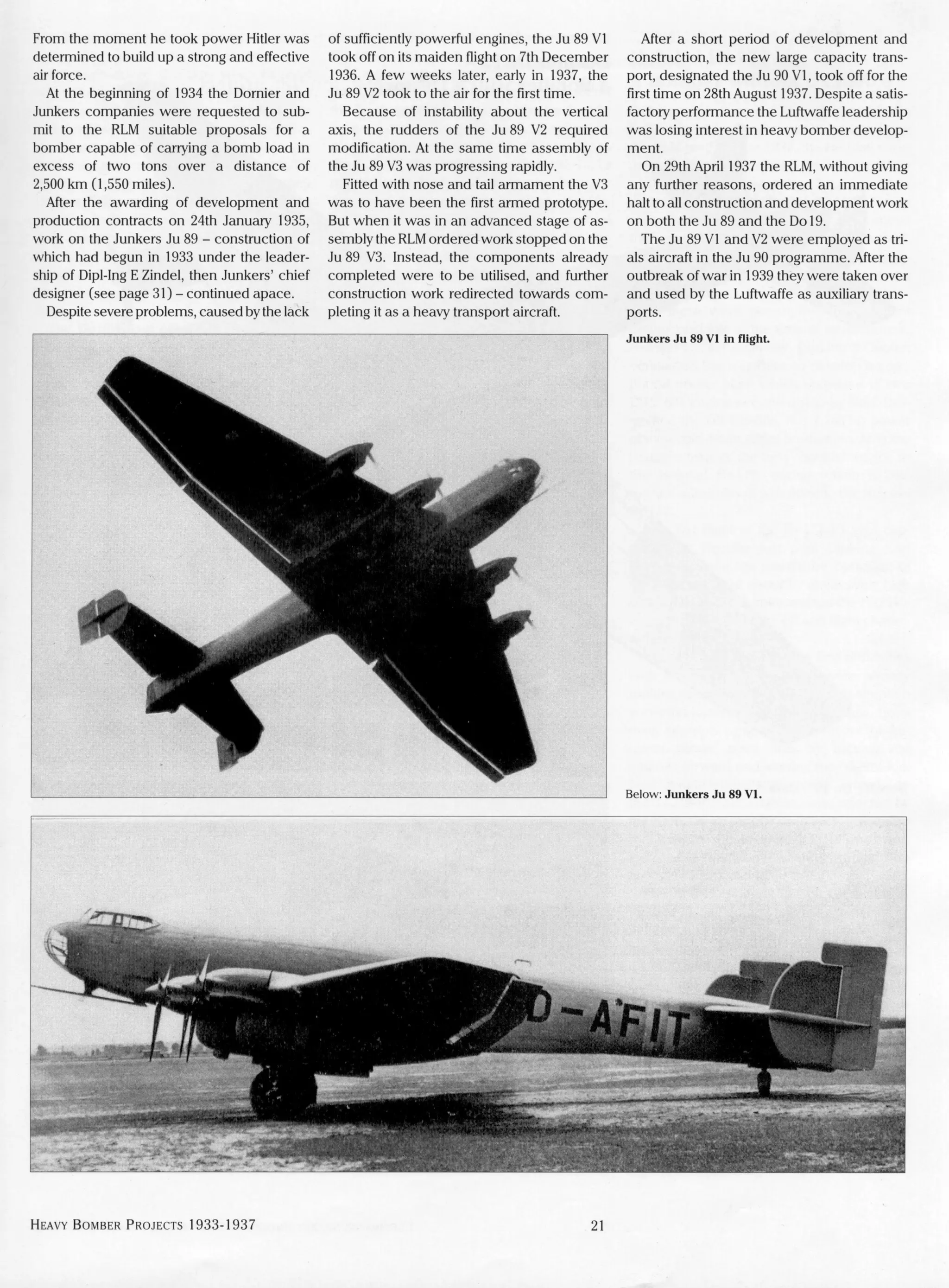 Luftwaffe: secret projects strategic bombers 1935-1945