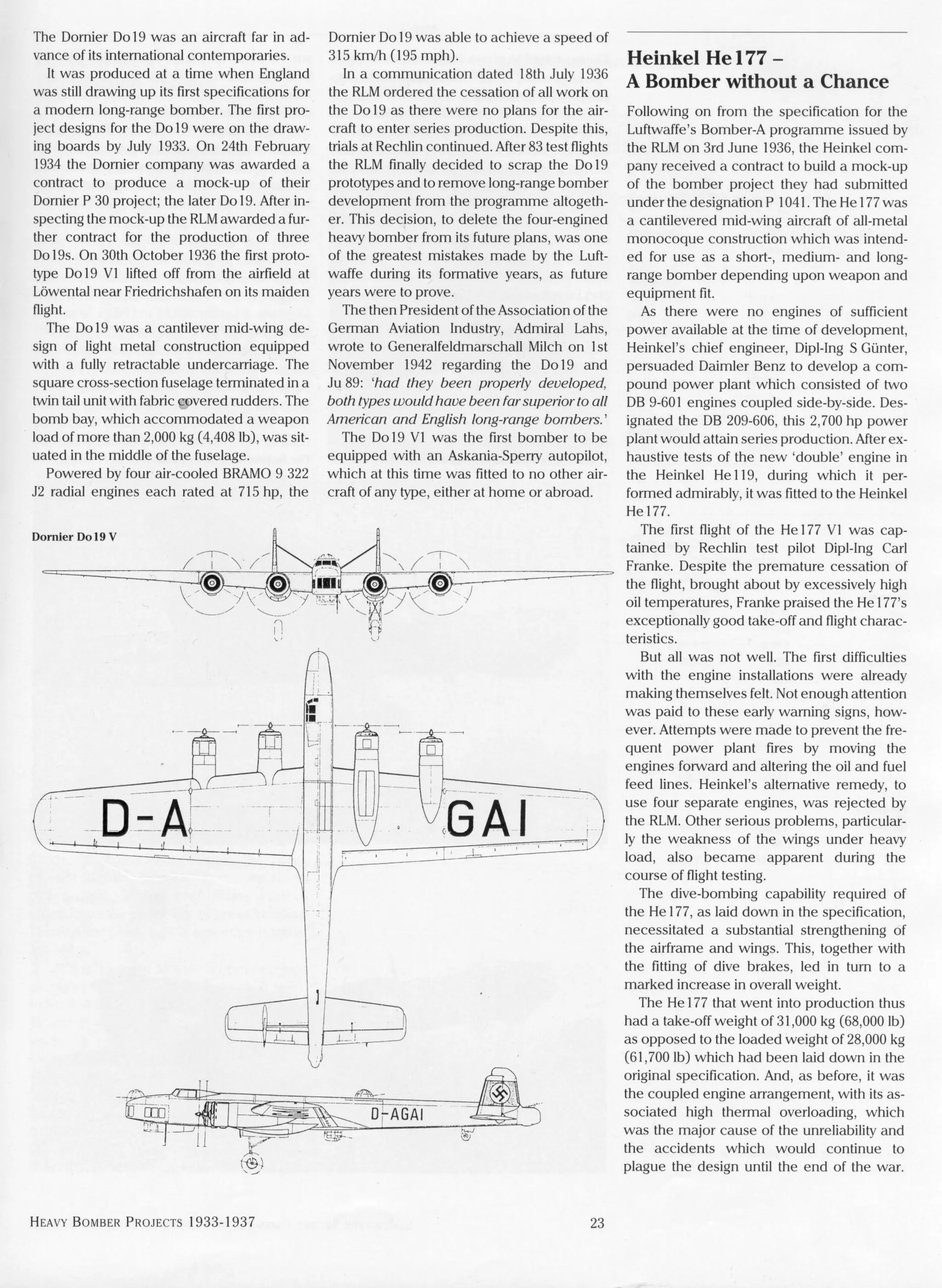 Luftwaffe: secret projects strategic bombers 1935-1945