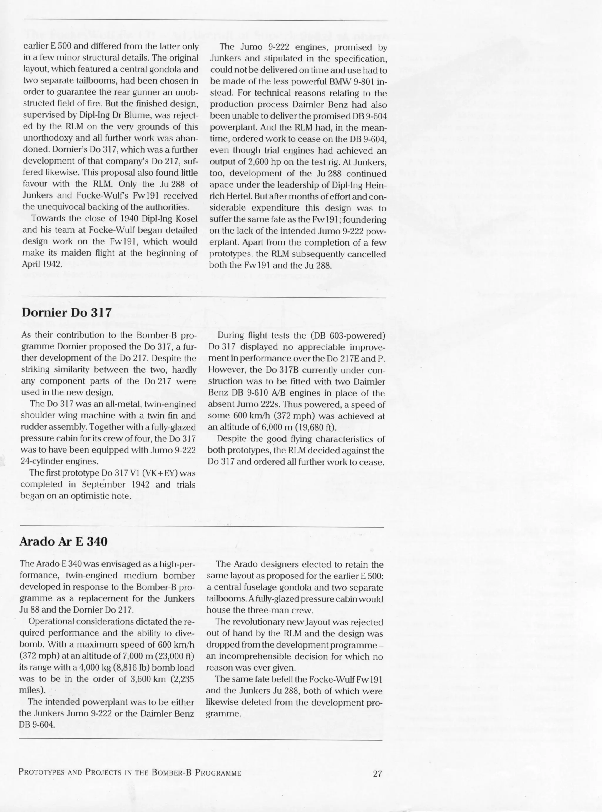 Luftwaffe: secret projects strategic bombers 1935-1945