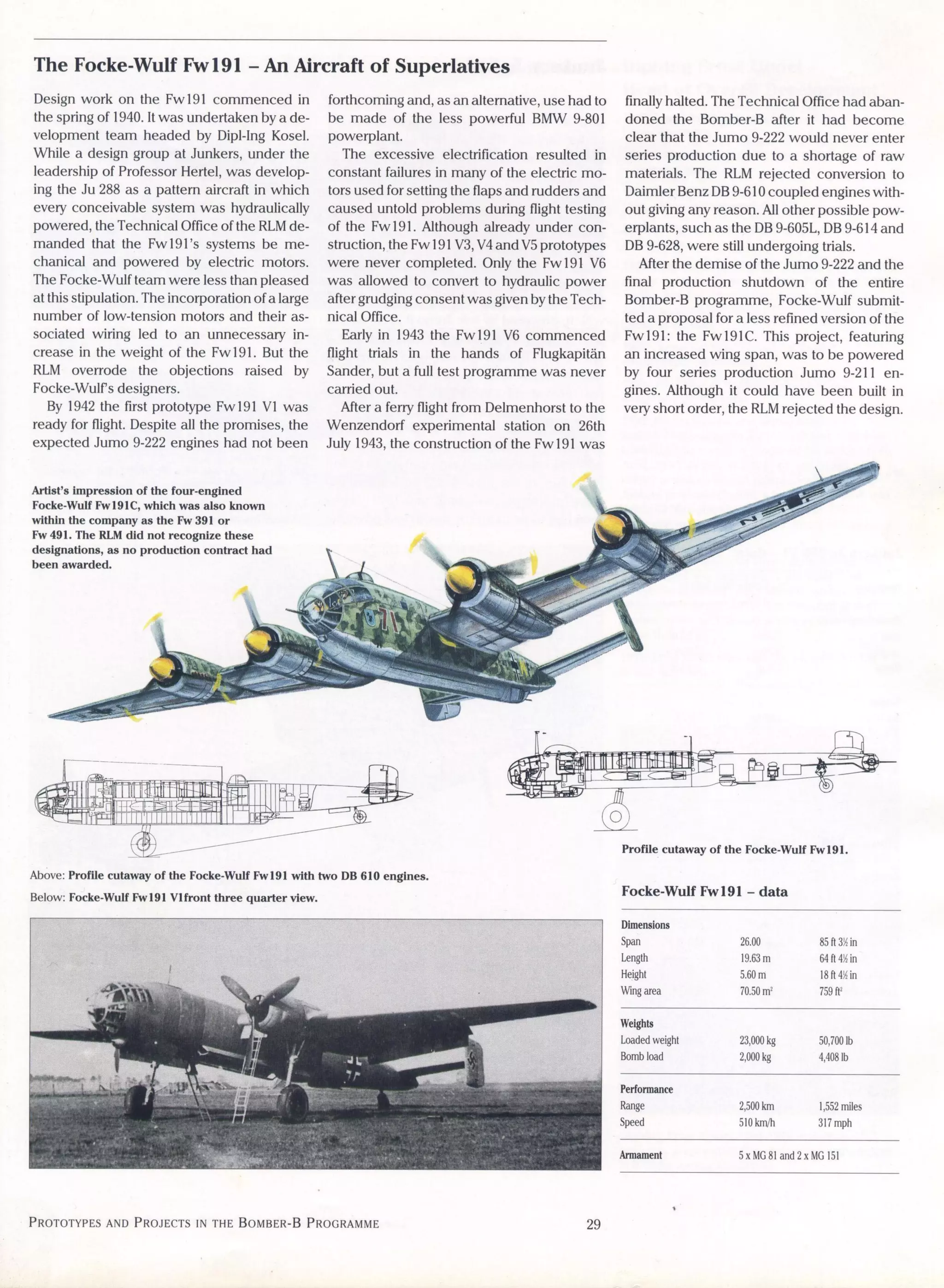 Luftwaffe: secret projects strategic bombers 1935-1945