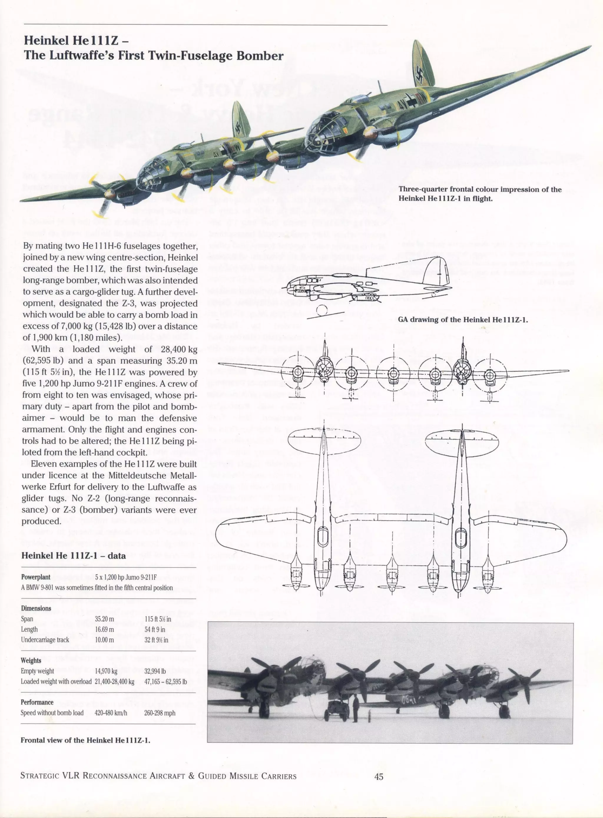 Luftwaffe: secret projects strategic bombers 1935-1945