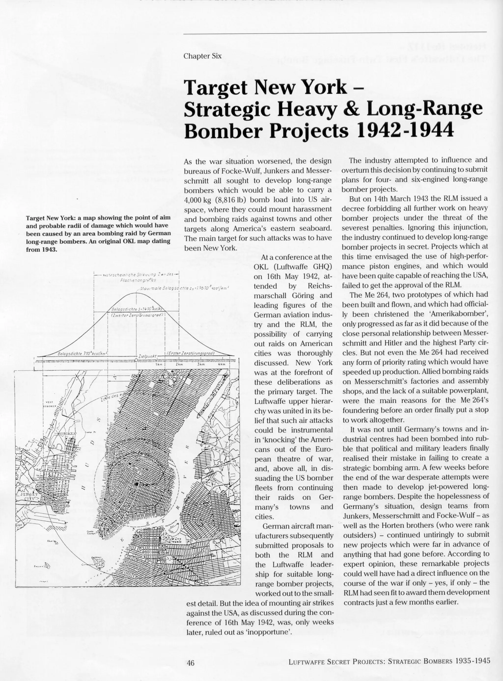 Luftwaffe: secret projects strategic bombers 1935-1945