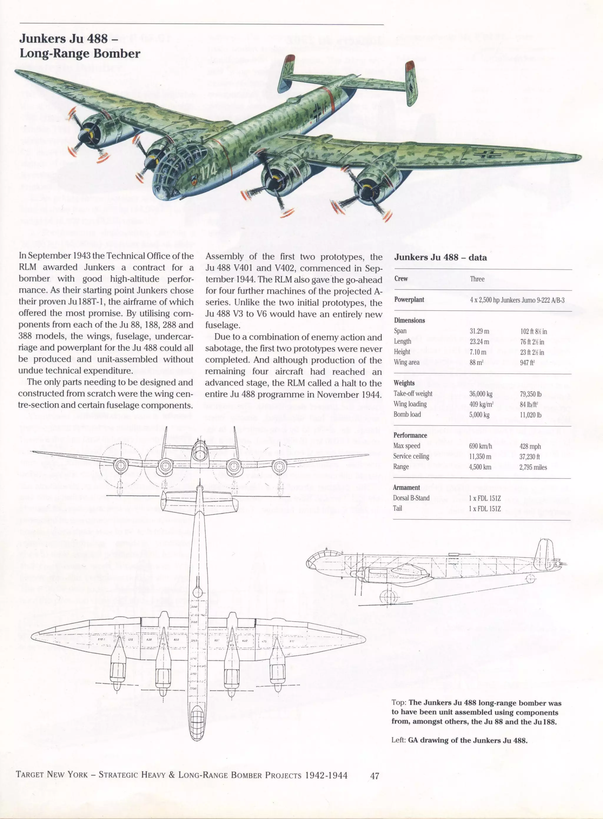 Luftwaffe: secret projects strategic bombers 1935-1945