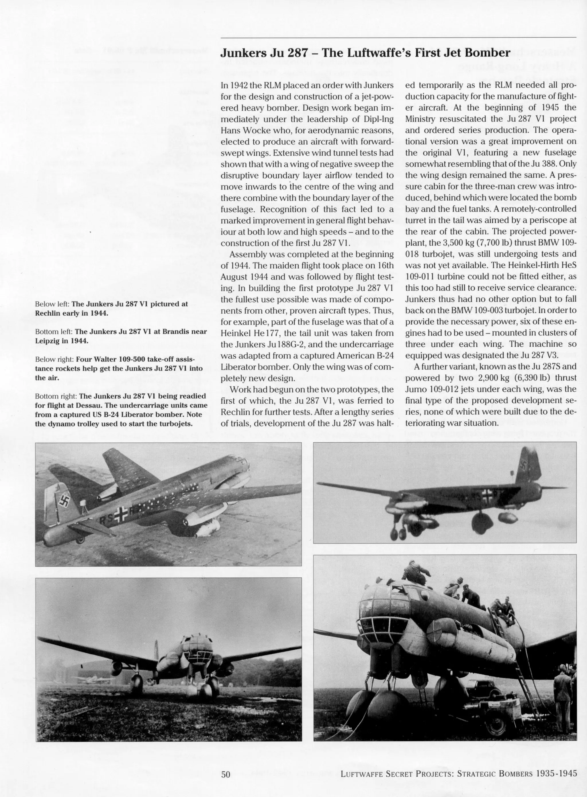 Luftwaffe: secret projects strategic bombers 1935-1945
