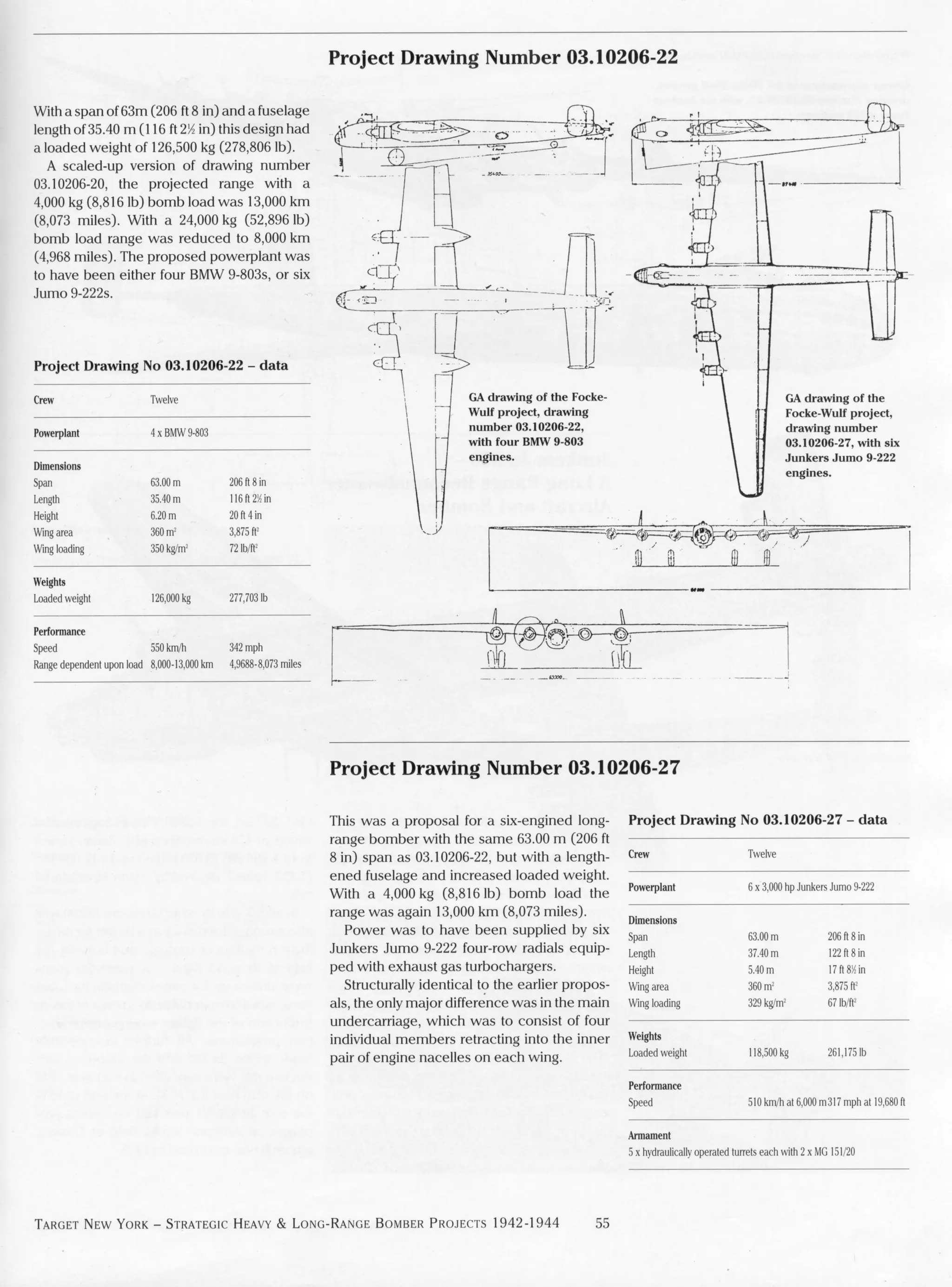 Luftwaffe: secret projects strategic bombers 1935-1945