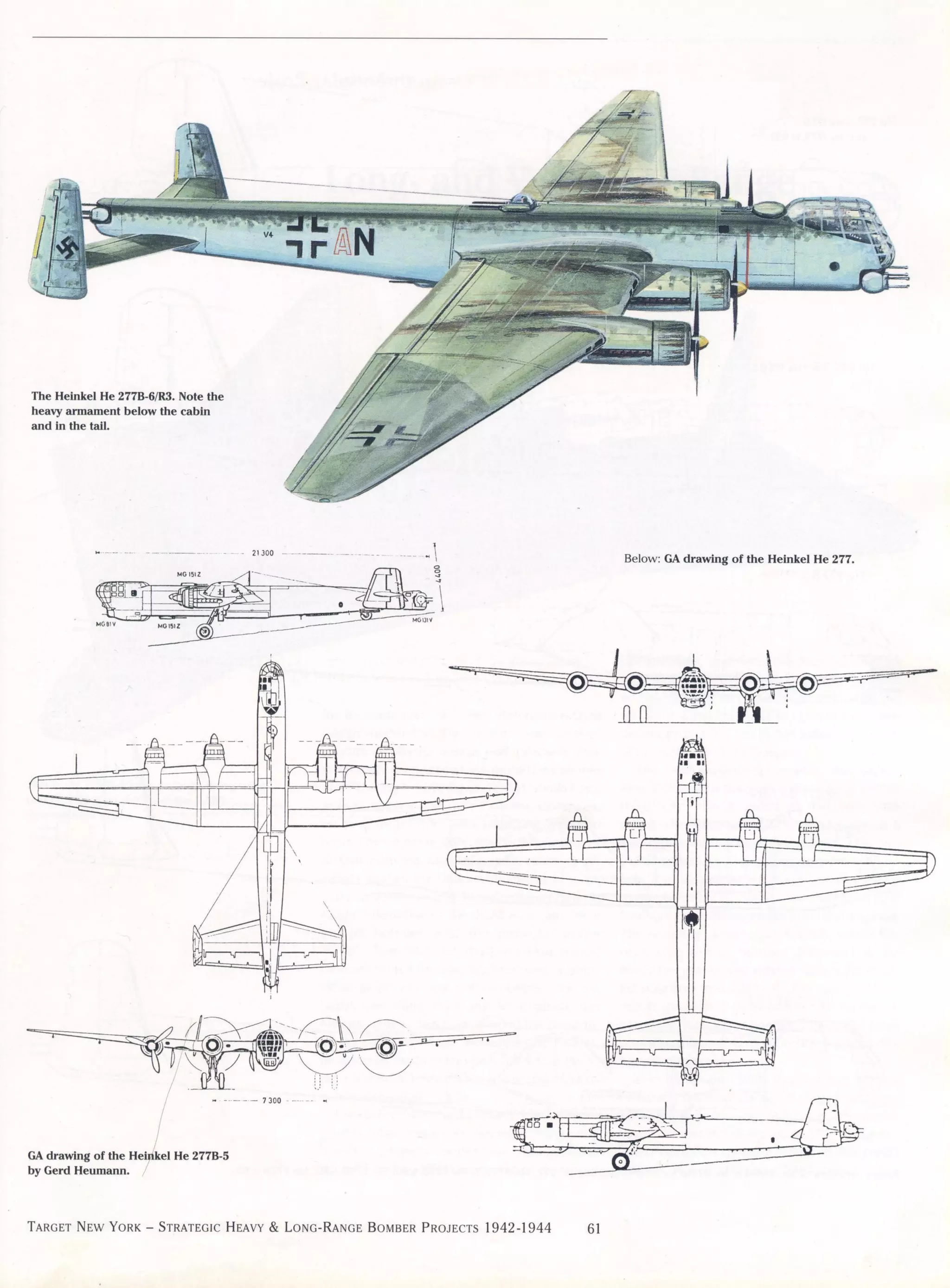 Luftwaffe: secret projects strategic bombers 1935-1945