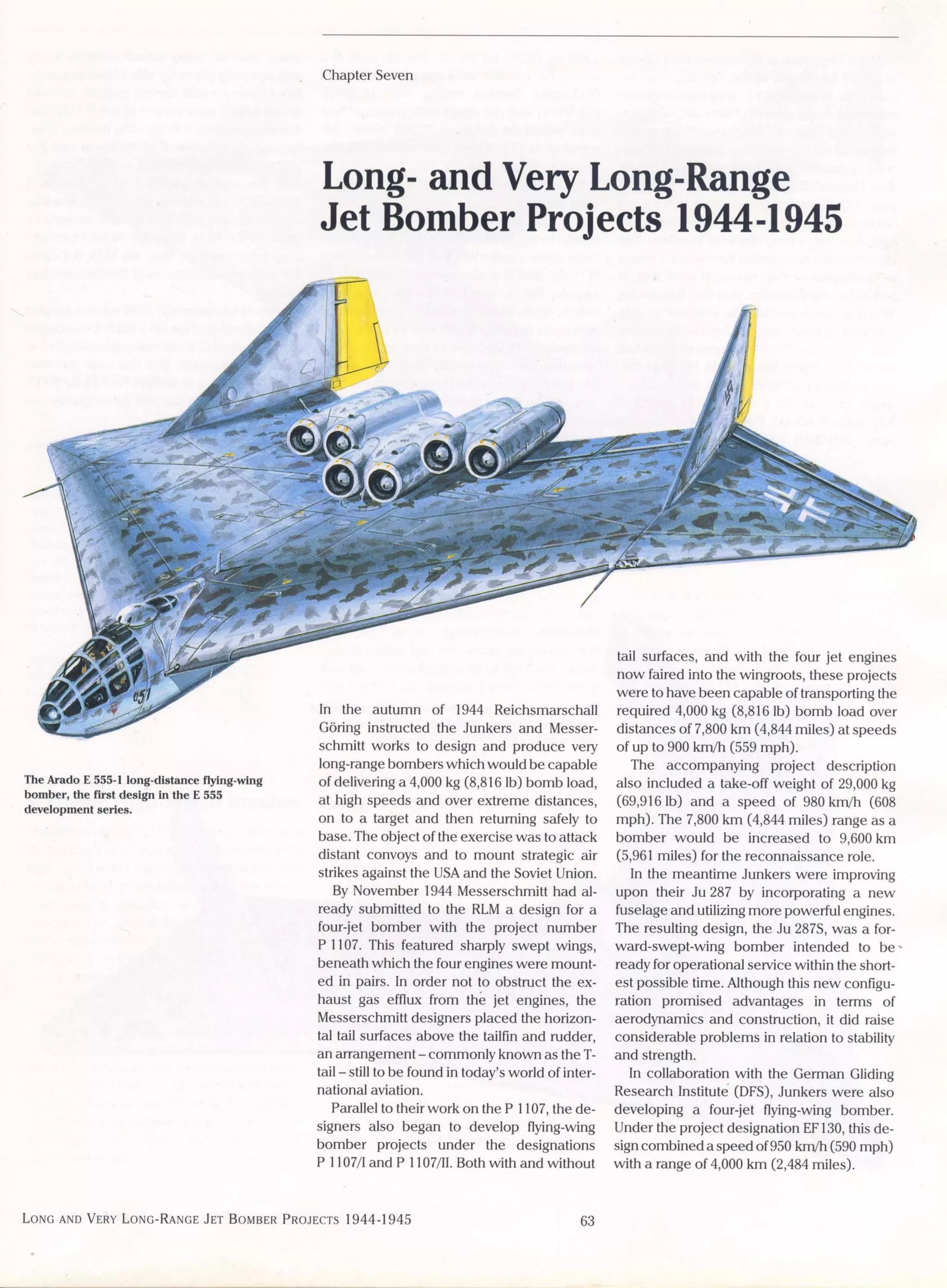 Luftwaffe: secret projects strategic bombers 1935-1945