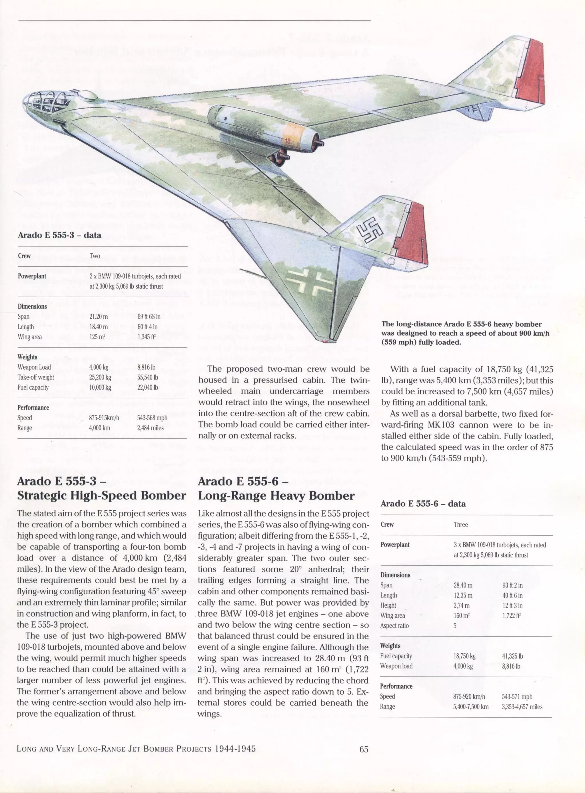 Luftwaffe: secret projects strategic bombers 1935-1945