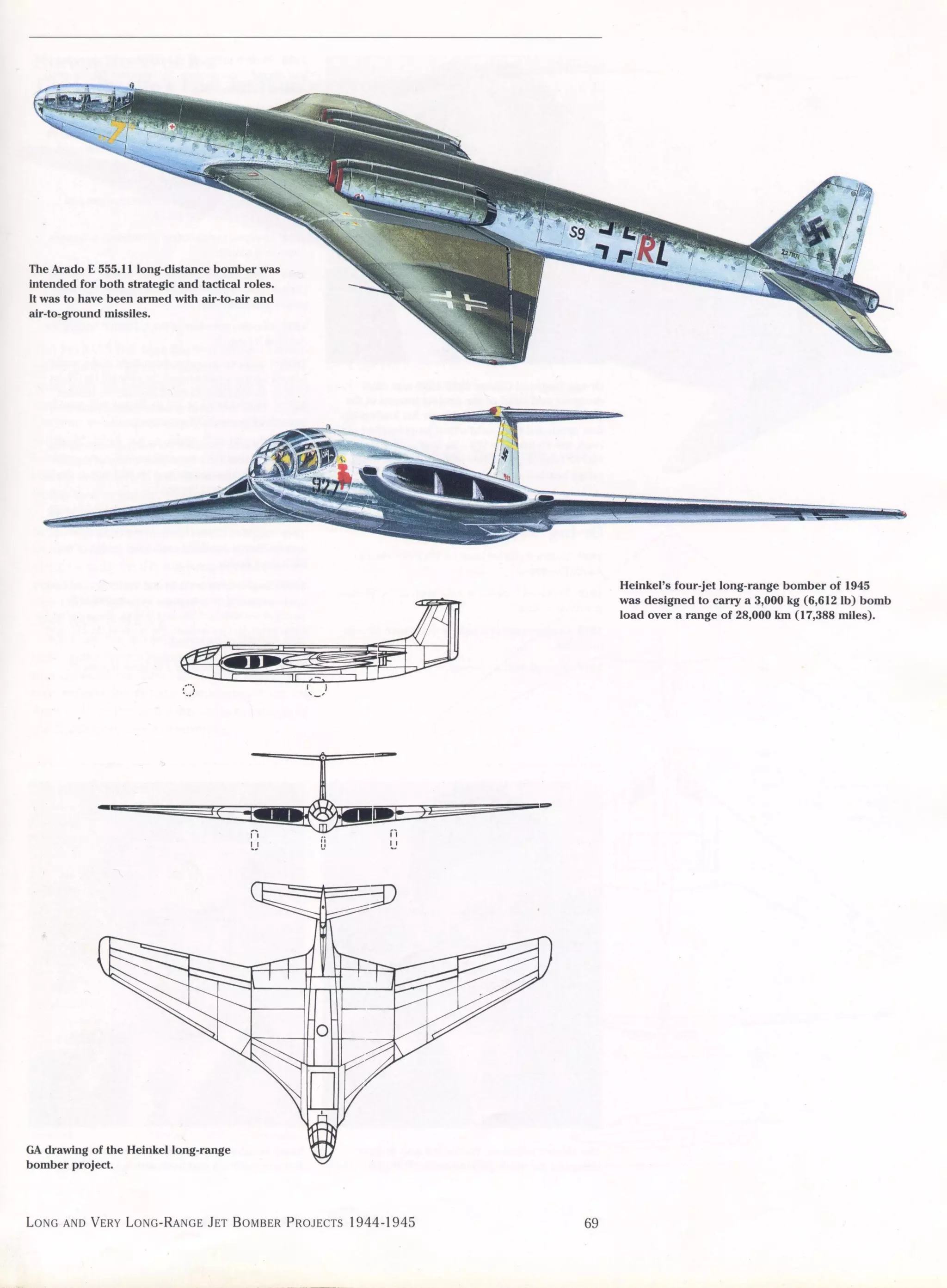 Luftwaffe: secret projects strategic bombers 1935-1945