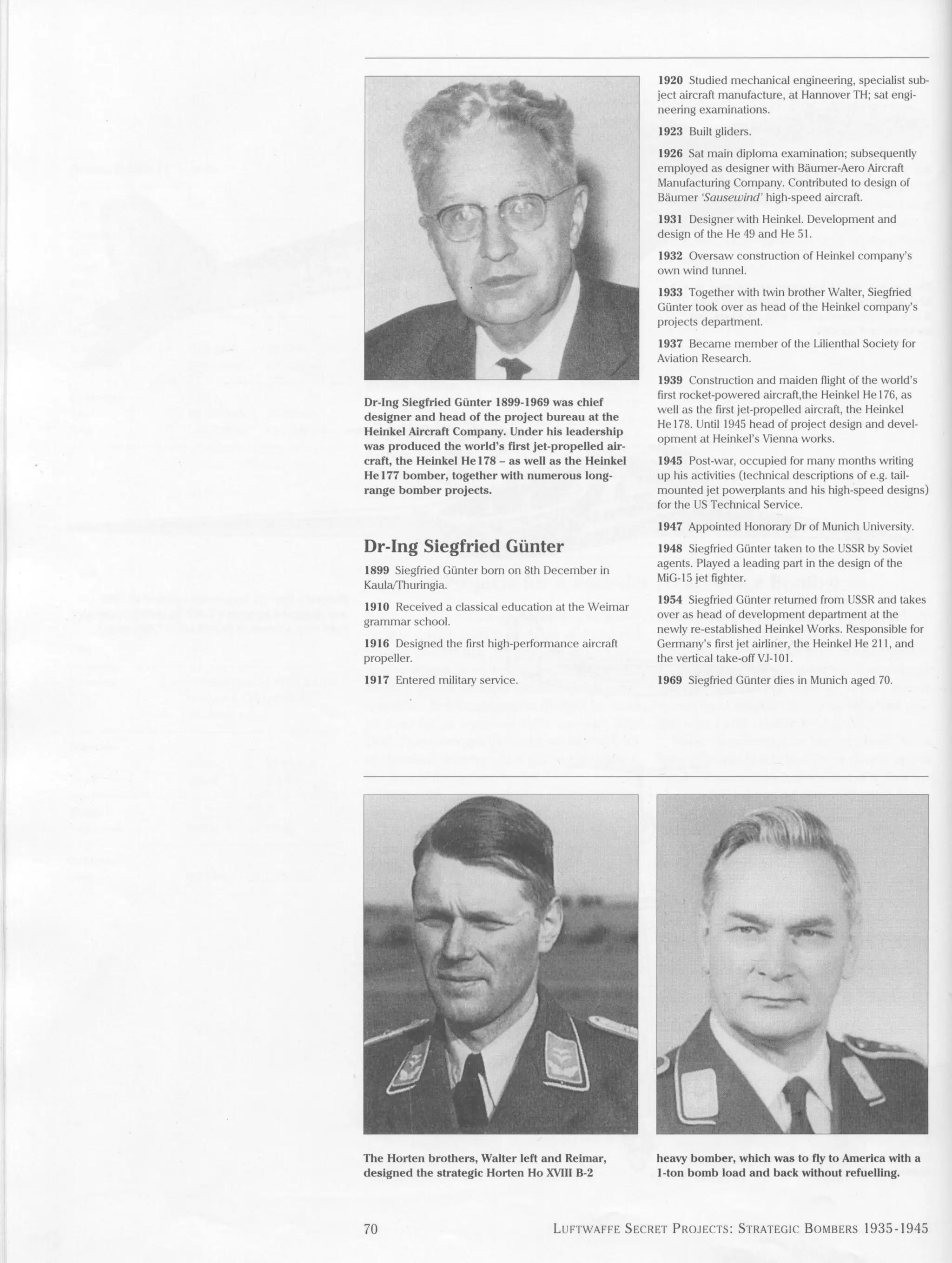 Luftwaffe: secret projects strategic bombers 1935-1945