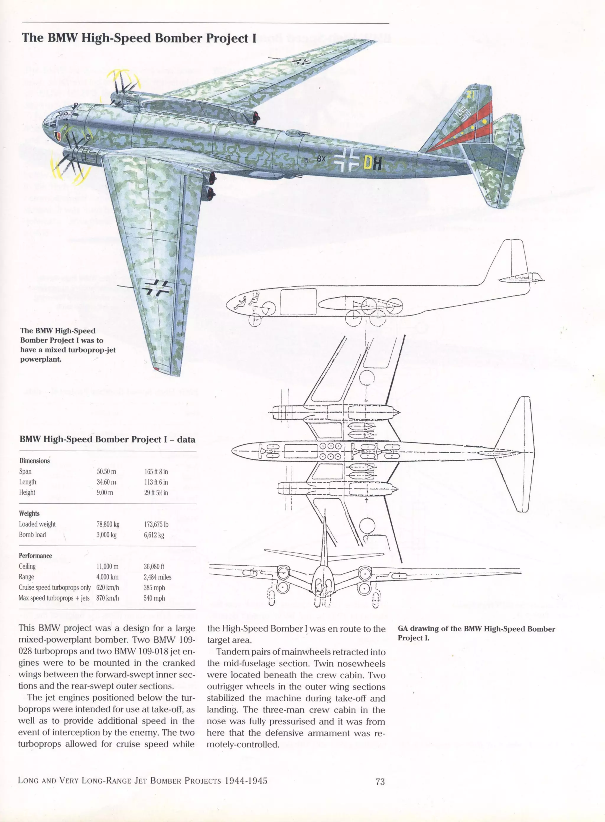 Luftwaffe: secret projects strategic bombers 1935-1945