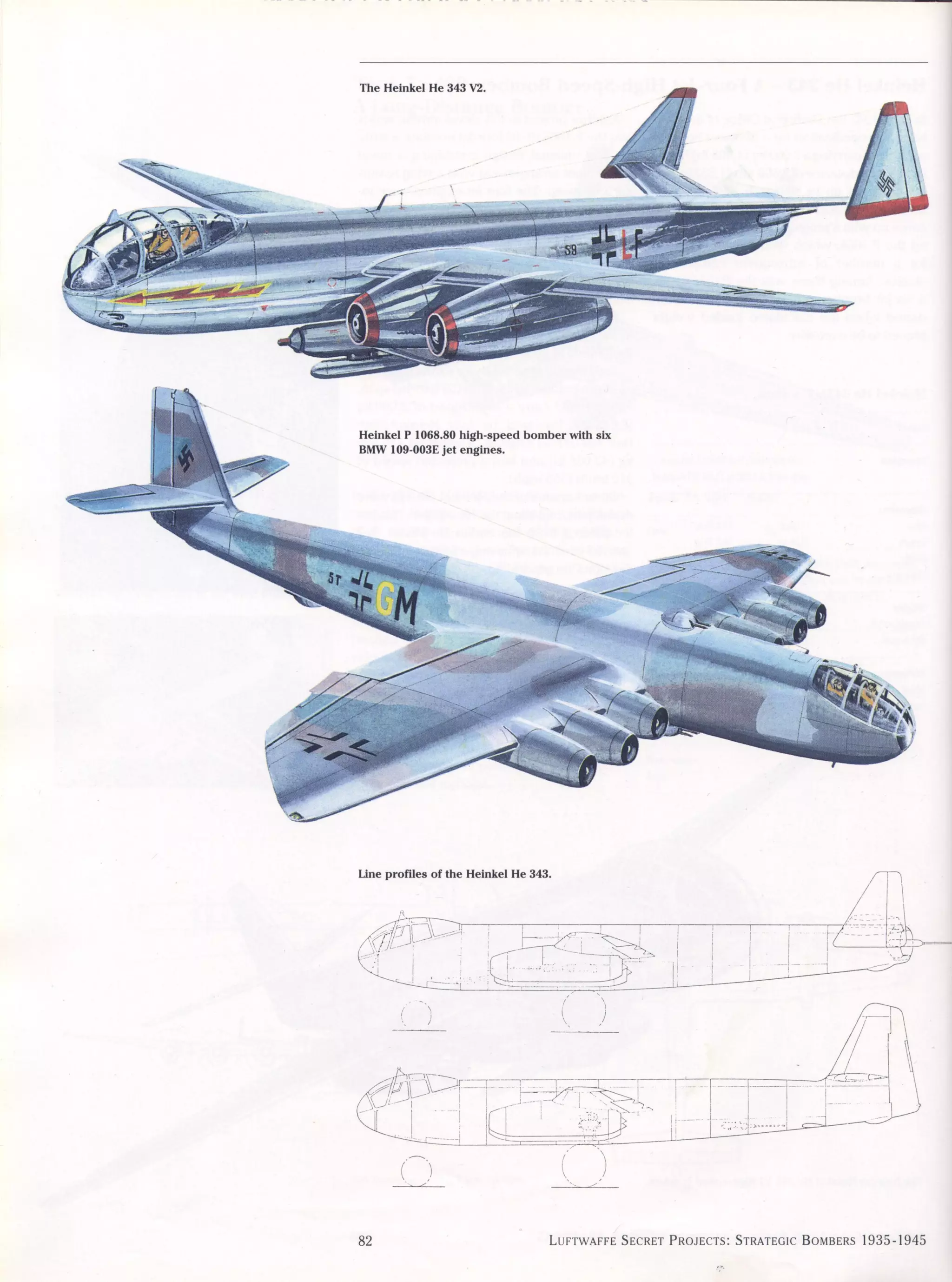 Luftwaffe: secret projects strategic bombers 1935-1945