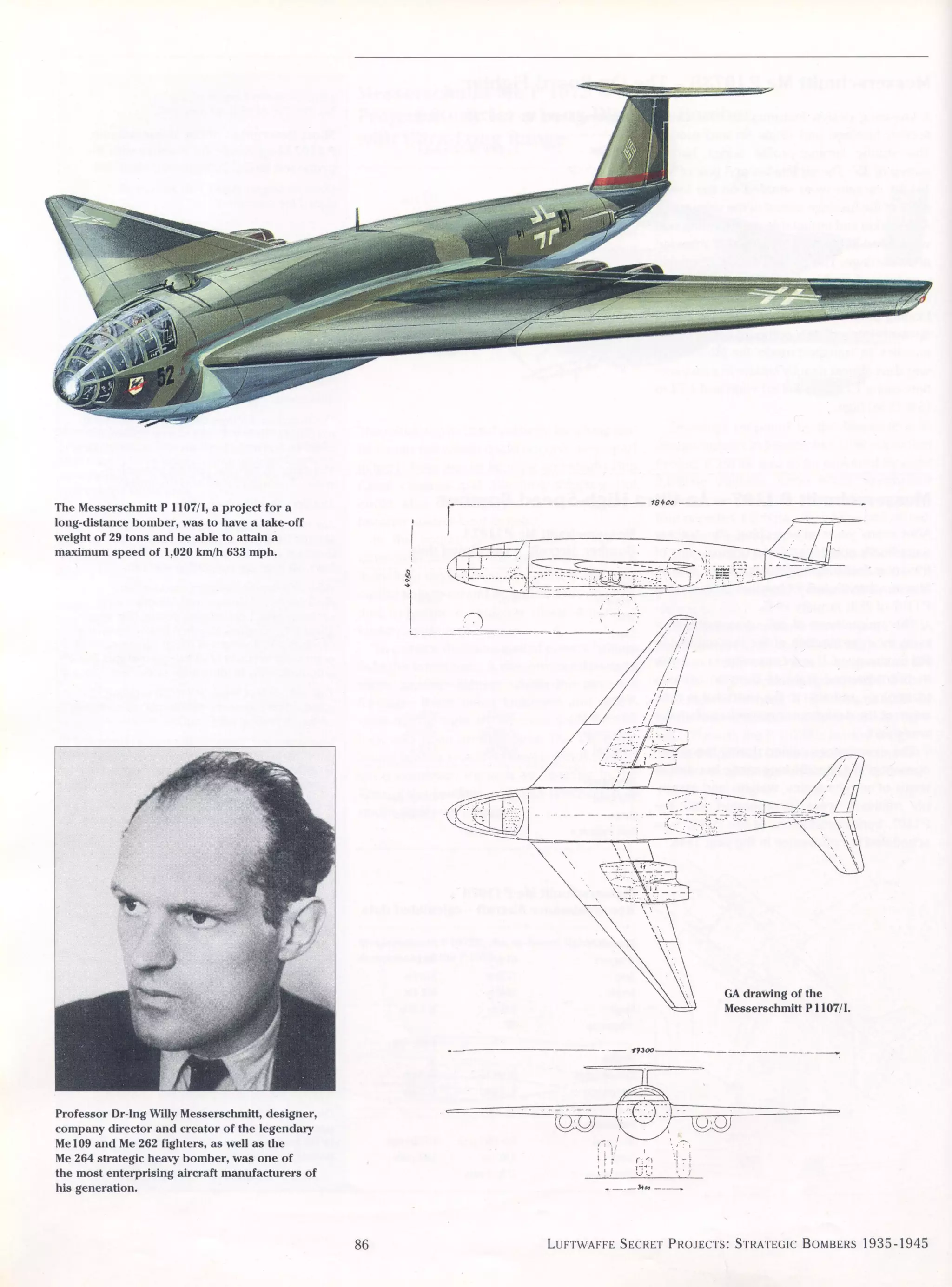 Luftwaffe: secret projects strategic bombers 1935-1945