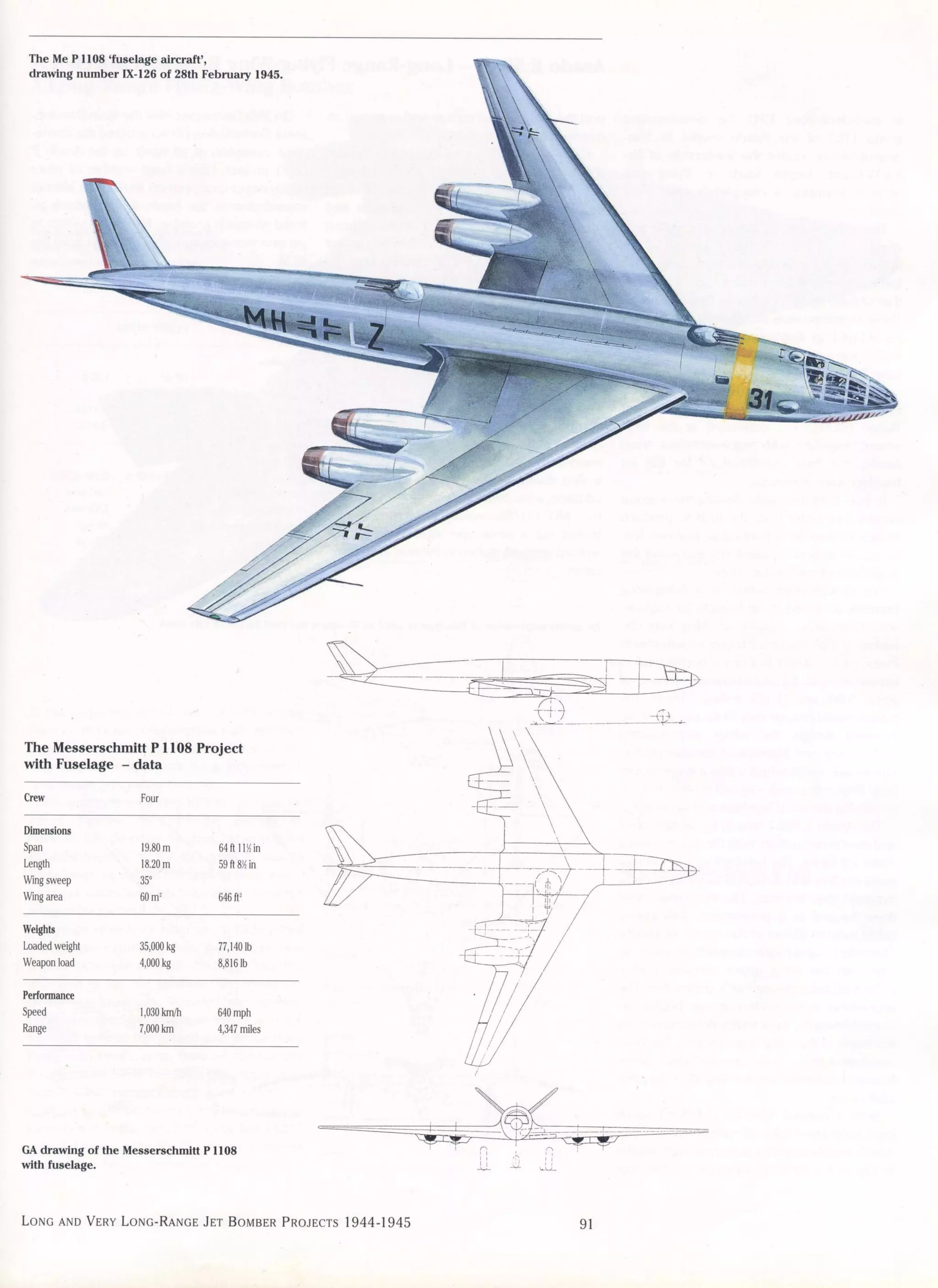 Luftwaffe: secret projects strategic bombers 1935-1945
