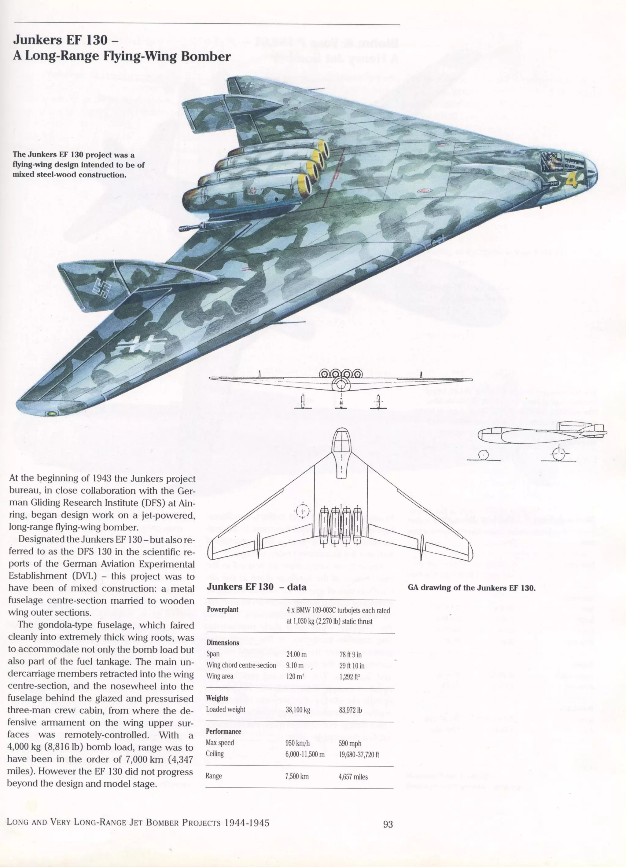 Luftwaffe: secret projects strategic bombers 1935-1945