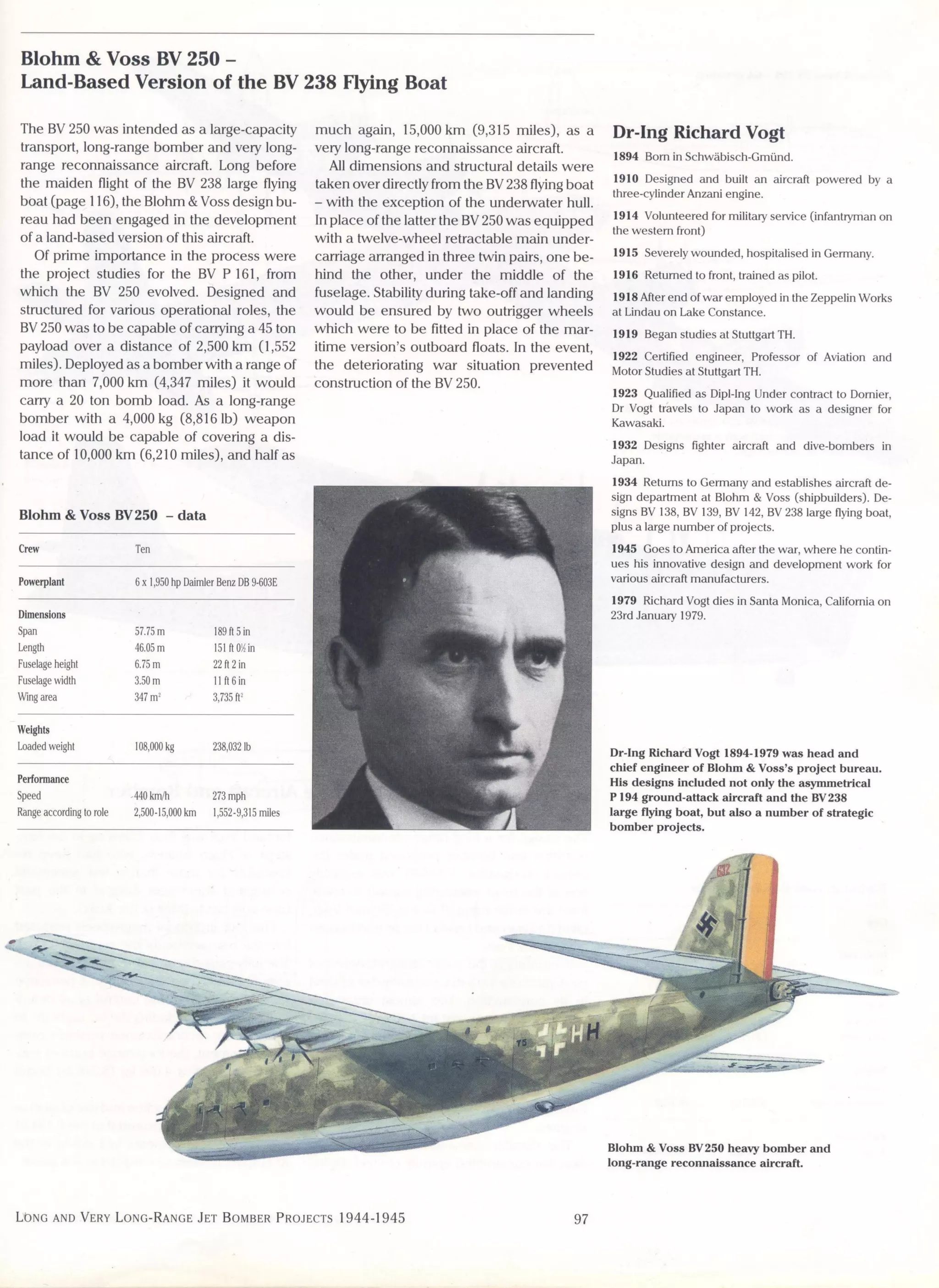 Luftwaffe: secret projects strategic bombers 1935-1945