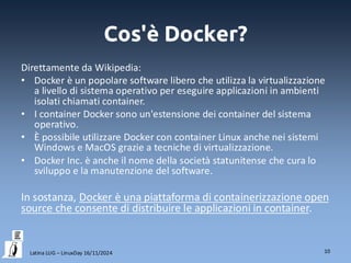 Dalle VM ai container e poi dritti fino a Kubernetes | PDF