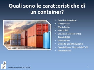 Dalle VM ai container e poi dritti fino a Kubernetes | PDF