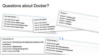 Lugano Tech Talks - Why Docker