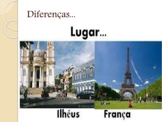 Diferenças...
 