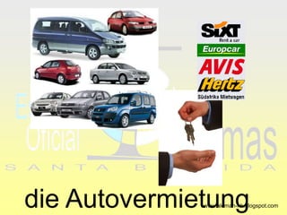 die Autovermietung