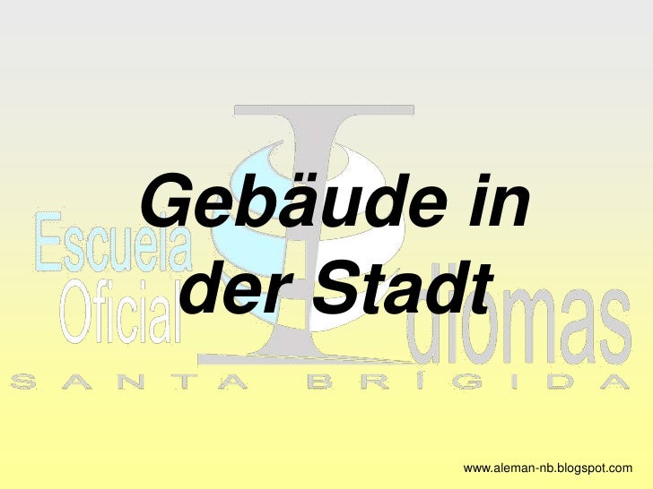 Gebäude in der Stadt<br />