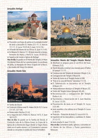 Lugares bíblicos para visitar