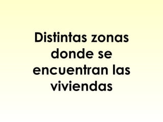 Lugares donde vivimos