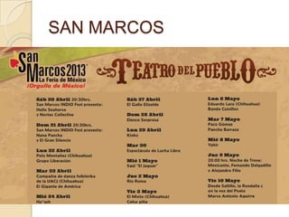SAN MARCOS
 