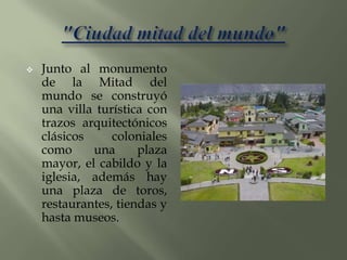 Lugares TuríSticos Del Ecuador