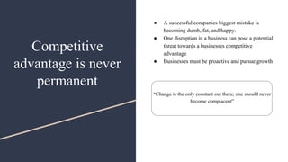 Developing A Competitive Strategy- BA 422W | PPTX