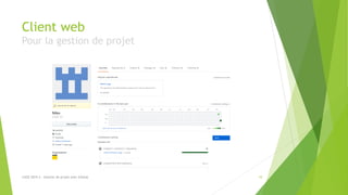 Client web
Pour la gestion de projet
10LUGE 2019.3 - Gestion de projet avec GitHub
 
