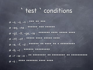 Advanced Shell Scripting | PPT